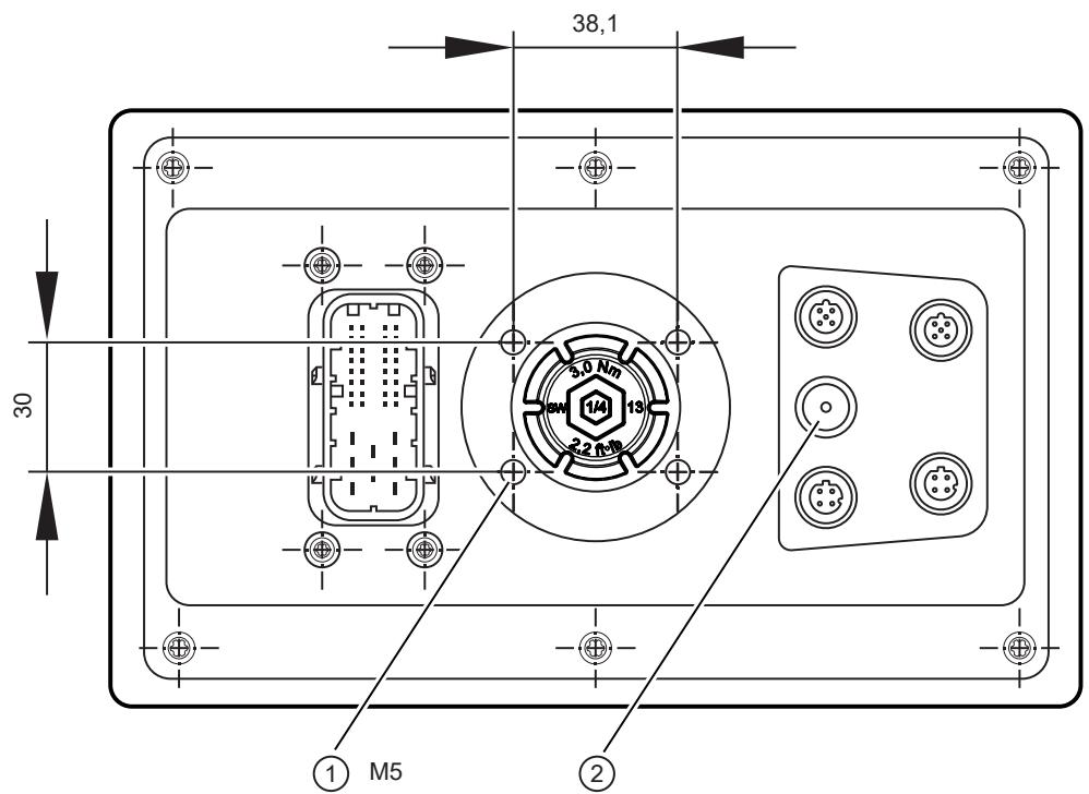 IFM CR1075 - Aufnahme für Montagezubehör - 1