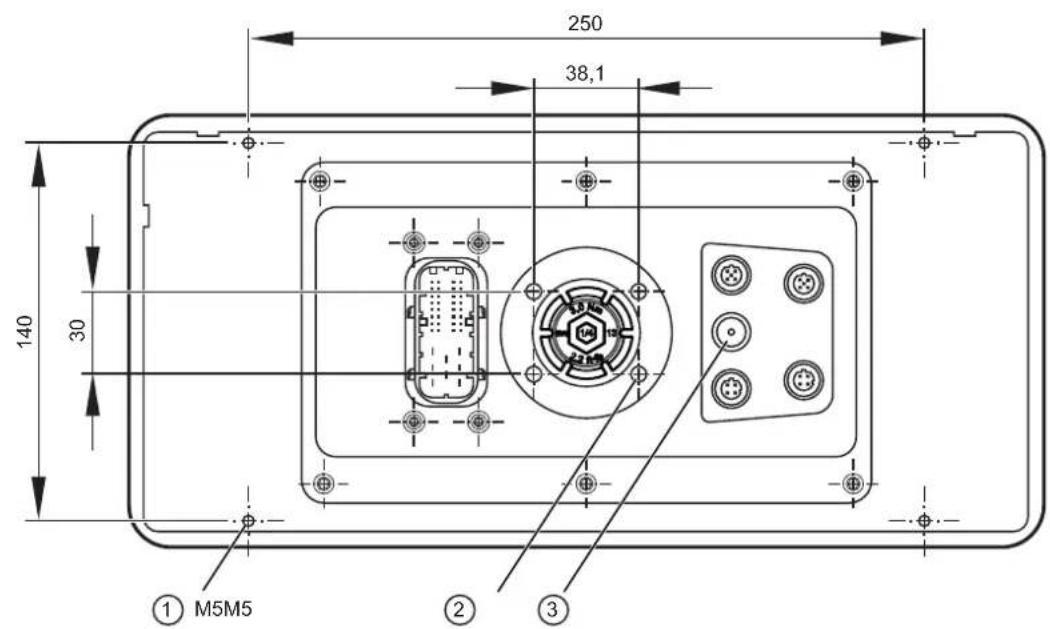 IFM CR1203 - Logement pour accessoires de montage - 1