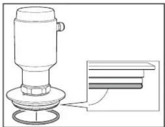 IFM LW2720 - Monter l'appareil avec un adaptateur varivent® - 1