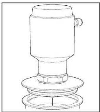 IFM LW2720 - Monter l'appareil avec un adaptateur varivent® - 2