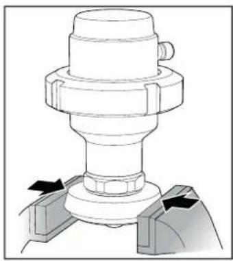 IFM LW2720 - Pré-monter le raccord à souder adaptateur - 3