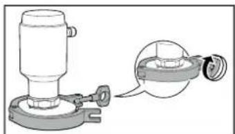 IFM LW2720 - Monter l'appareil avec un adaptateur varivent® - 3