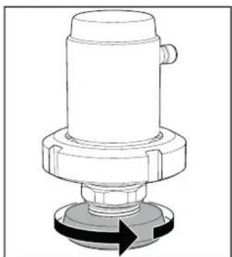 IFM LW2720 - Pré-monter le raccord à souder adaptateur - 2