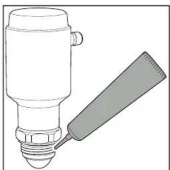 IFM LW2720 - Insérer le joint torique, graisser le filetage - 3