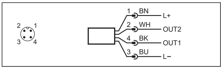 IFM LMT110 - Collegamento elettrico - 1