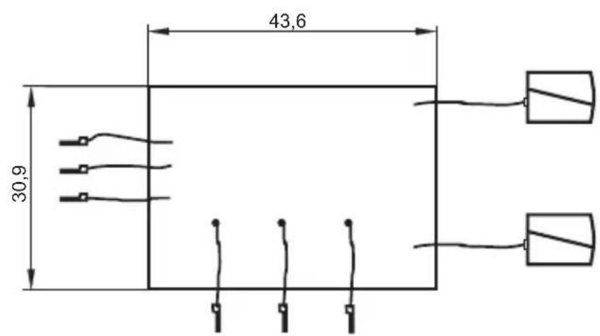 IFM E7015S - Dibujo a escala - 1