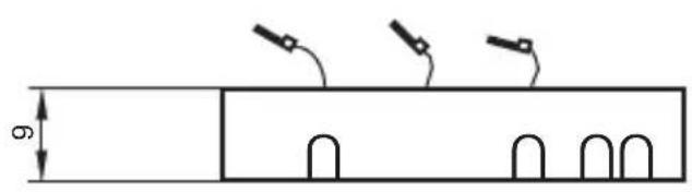IFM E7015S - Scheme d'encombrement - 2
