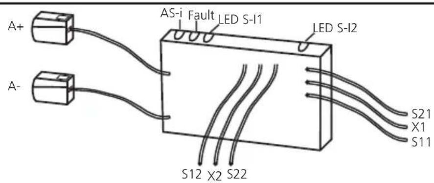 IFM E7015S - Montage / raccordement électrique - 2
