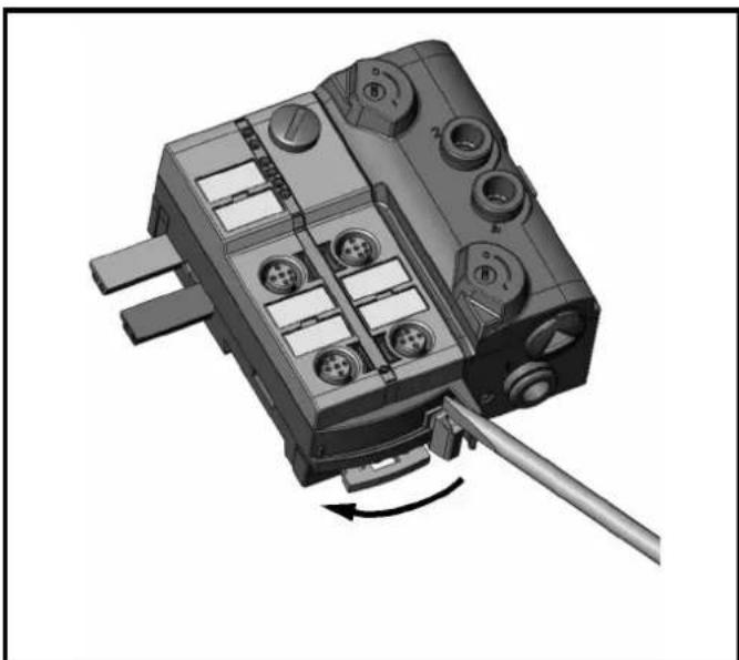 IFM AC5249 - Gerät öffnen / Open the unit / Ouvrir l'appareil - 2