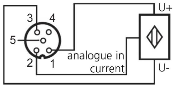 IFM AC2516 - Connection of a 3-wire sensor without own supply - 1