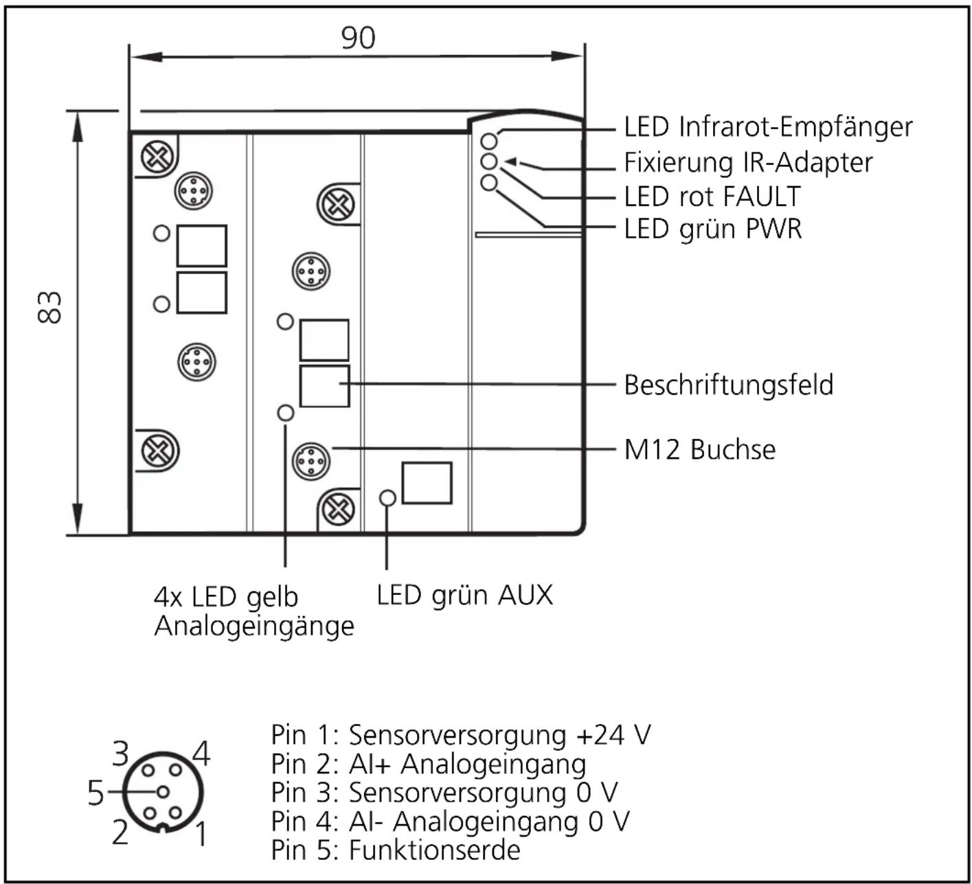 IFM AC2516 - Montage/Adressieren - 1