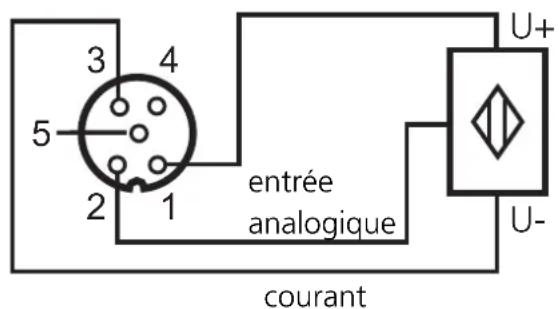 IFM AC2516 - Raccordement d'un capteur 3 fils sans alimentation propre - 1