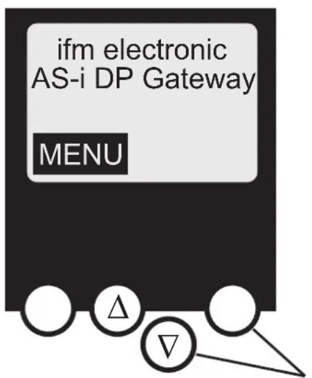 IFM AC1375 - Contrast setting - 2