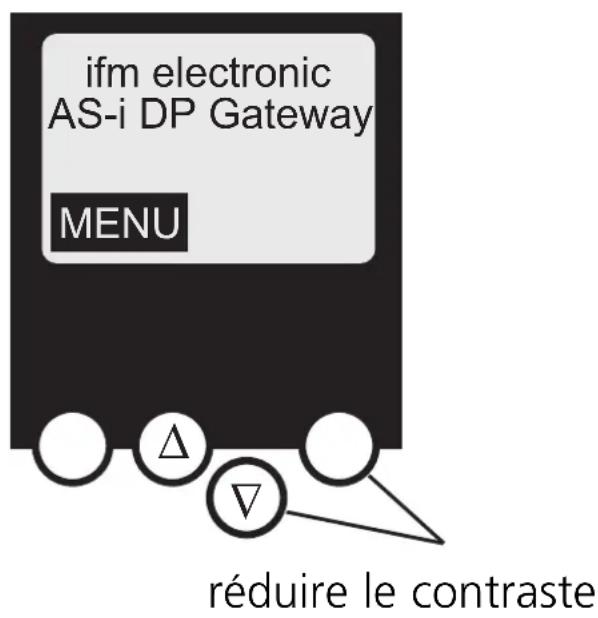 IFM AC1375 - Réglage du contraste - 2