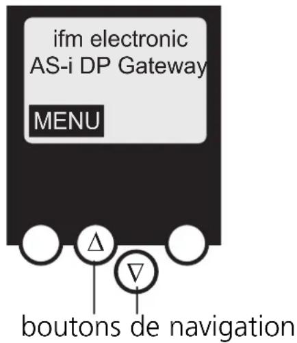 IFM AC1375 - Aperçu du menu - 2