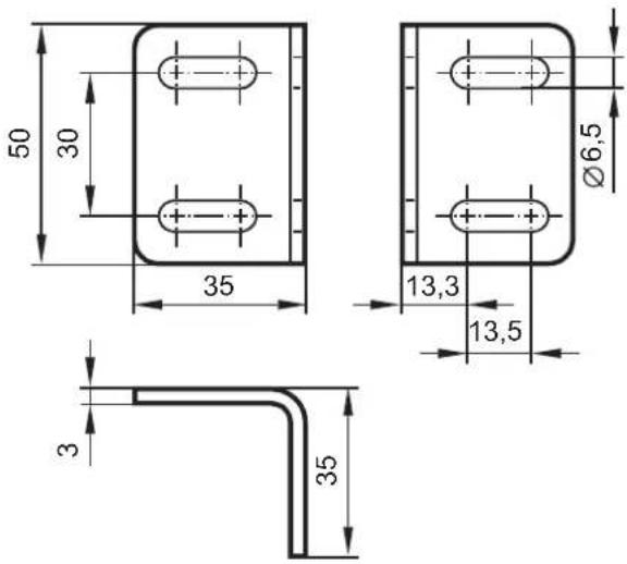 IFM OY816S - Schéma d'encombrement - 4