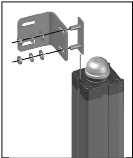 IFM OY511S - Fixation et orientation optique - 2