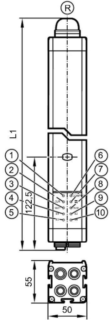 IFM OY511S - Barrières de sécurité multifaisceaux - 2