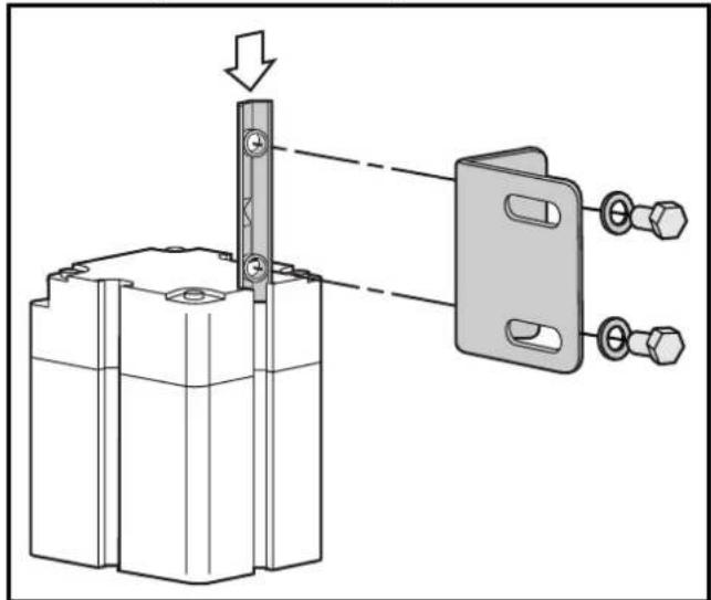 IFM OY903S - Fixation et orientation optique - 2
