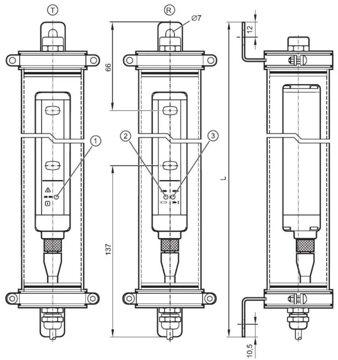 IFM OY443S - Barrage immatériel de sécurité - 1