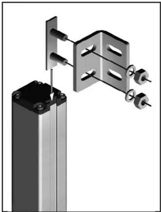 IFM OY002S - Fixation et orientation optique - 2