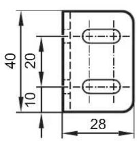 IFM OY001S - Schéma d'encombrement - 5