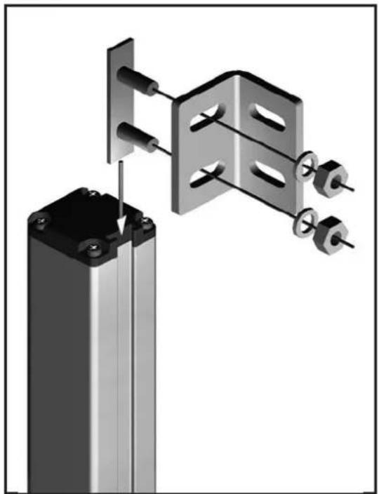 IFM OY001S - Fixation et orientation optique - 2