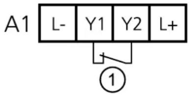 A1 L- Y1 Y2 L+ ①