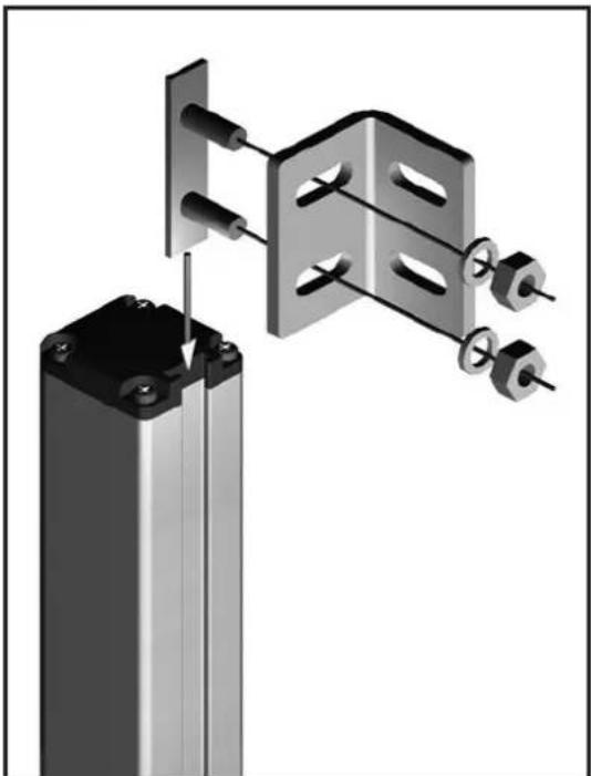 IFM OY122S - Fixation et orientation optique - 2