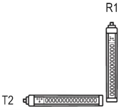 IFM OY122S - Arrangements possibles : - 1