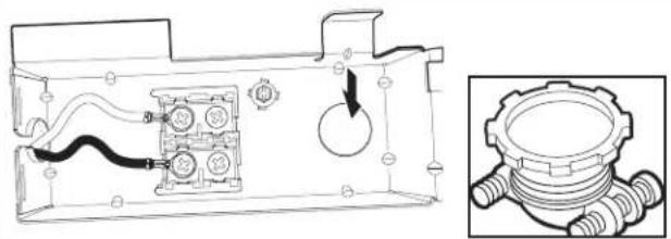 JENN-AIR JDPSS244LM - Instale el protector de cables - 1