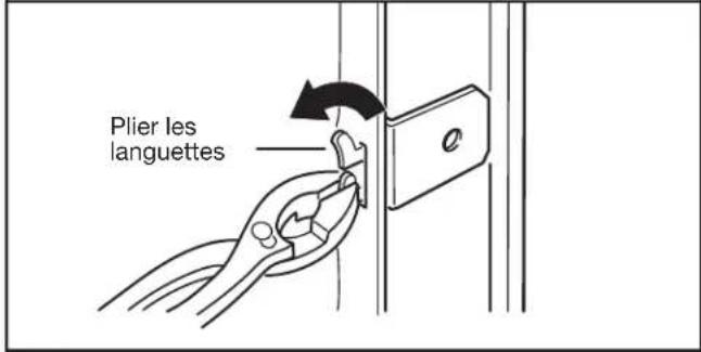 JENN-AIR JDPSS244LM - Installer le support pour une fixation latérale - 1