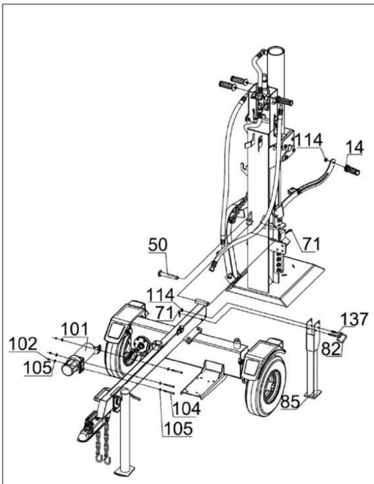 Texas Power Split 2100 V - Åbn transportkassen - 3