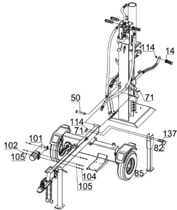 Texas Power Split 2100 V - Open Shipping Crate - 3