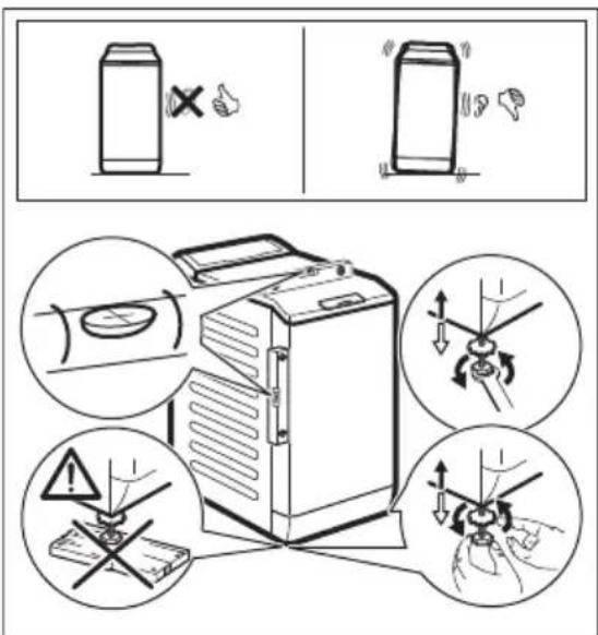 AEG L6TBB64G - Déballage et positionnement - 4