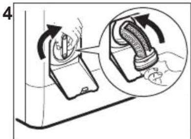 AEG L6TBB64G - Pour nettoyer la pompe, procedez comme suit : - 4