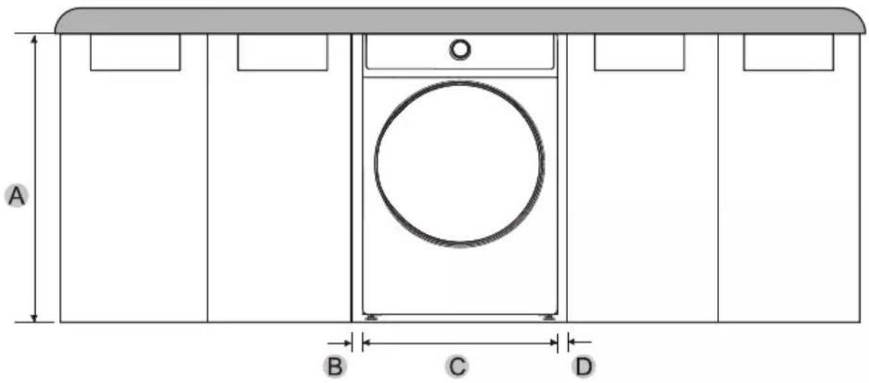 MIDEA MLE52N3AWW - INSTALLATION ENCASTRÉE - 1