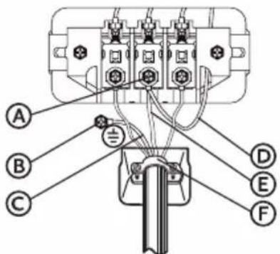 MIDEA MLE52N3AWW - Connexions du système à 4 fils - 1