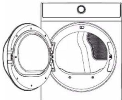 MIDEA MLE52N3AWW - DOOR REVERSAL PROCEDURE - 7
