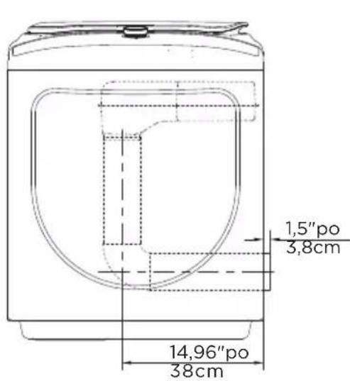 MIDEA MLE52N3AWW - Dimensions pour l'installation - 2