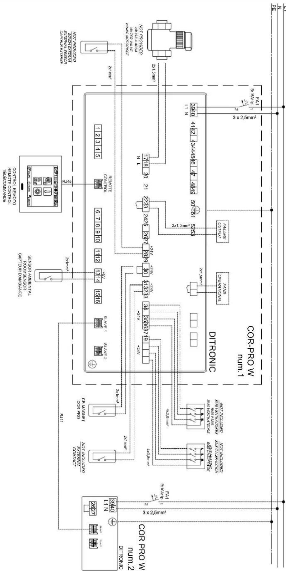 Soler & Palau CORPRO W - WIRING DIAGRAM - 1