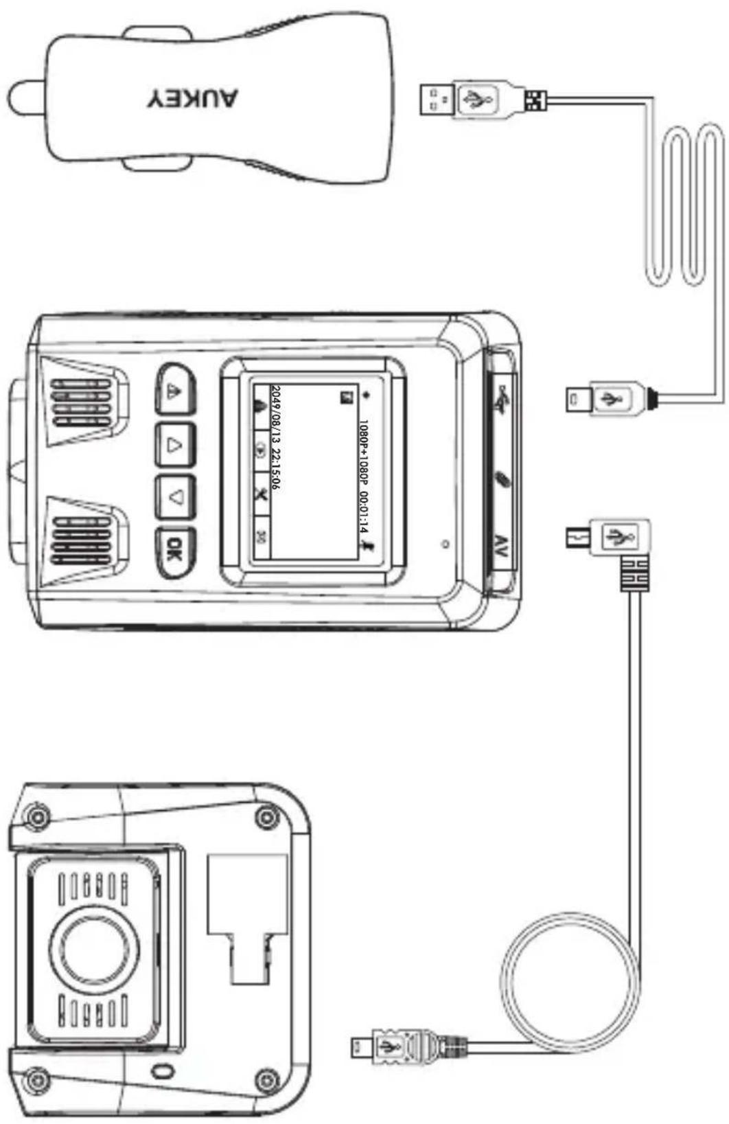 Aukey CBC63 - Installation & Powering On/Off - 1