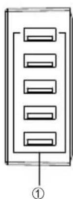 Aukey PAU33 - Identificazione delle parti - 1