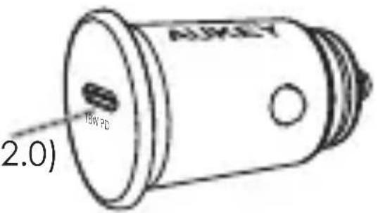 Aukey PLA8 - Diagrama del Producto - 1