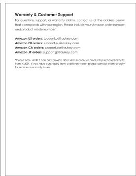 Aukey LTST34 - 7