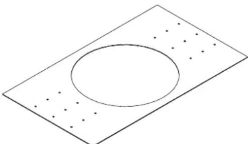 ELECTRO-VOICE EVIDC6.2 - Plaques de montage de la série RR - 1