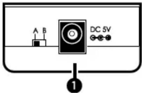 A B DC 5V 1
