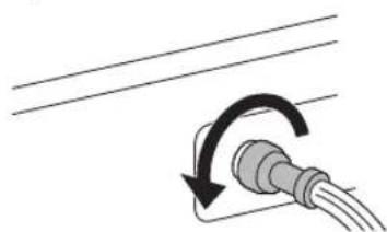 LG V9WD128H2 - Pulizia del filtro di mandata dell'acqua - 1