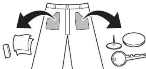 LG V9WD128H2 - Vérifier les vêtements avant le chargement - 1