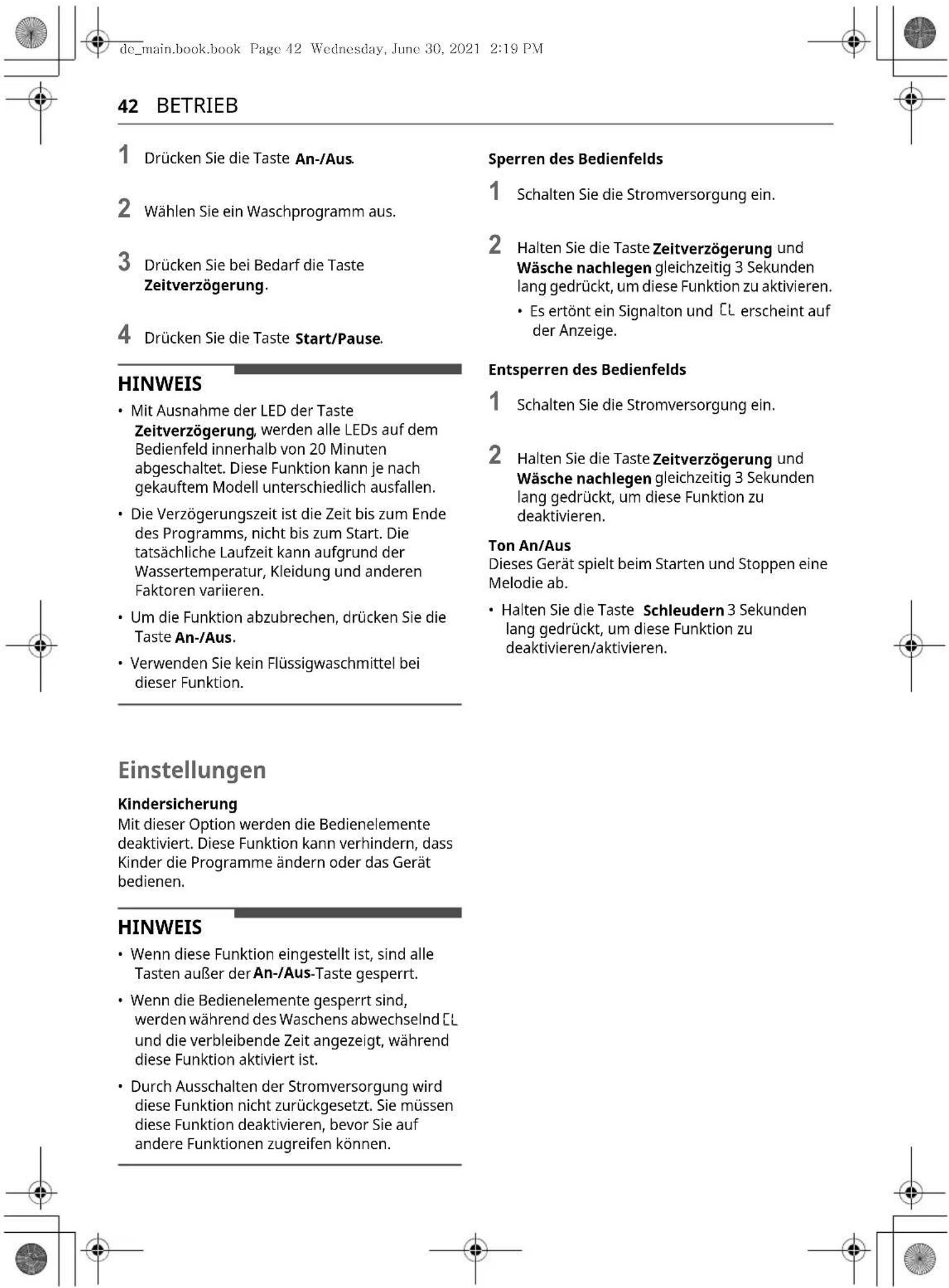 LG V9WD128H2 - Zeitverzögerung - 1